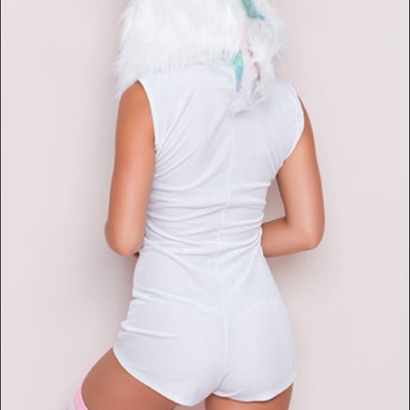 Pastel Unicorn Bodysuit / Costume - Picture 4 of 9